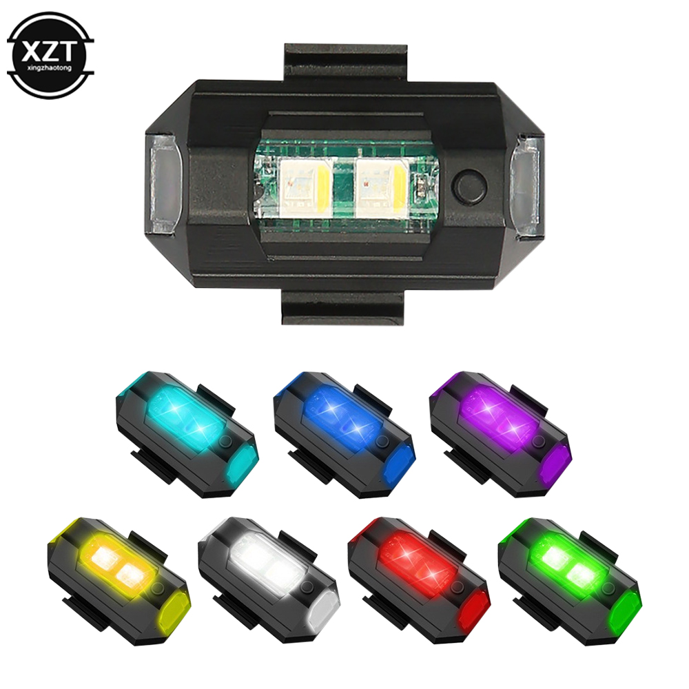 Drone Strobe Light - Lampu sorot LED USB Anti tabrakan,