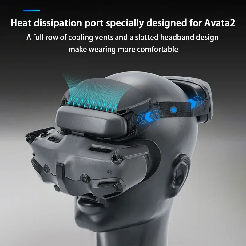 Drone Neck Strap - RCSTQ Bantal Dahi Lebar untuk DJI