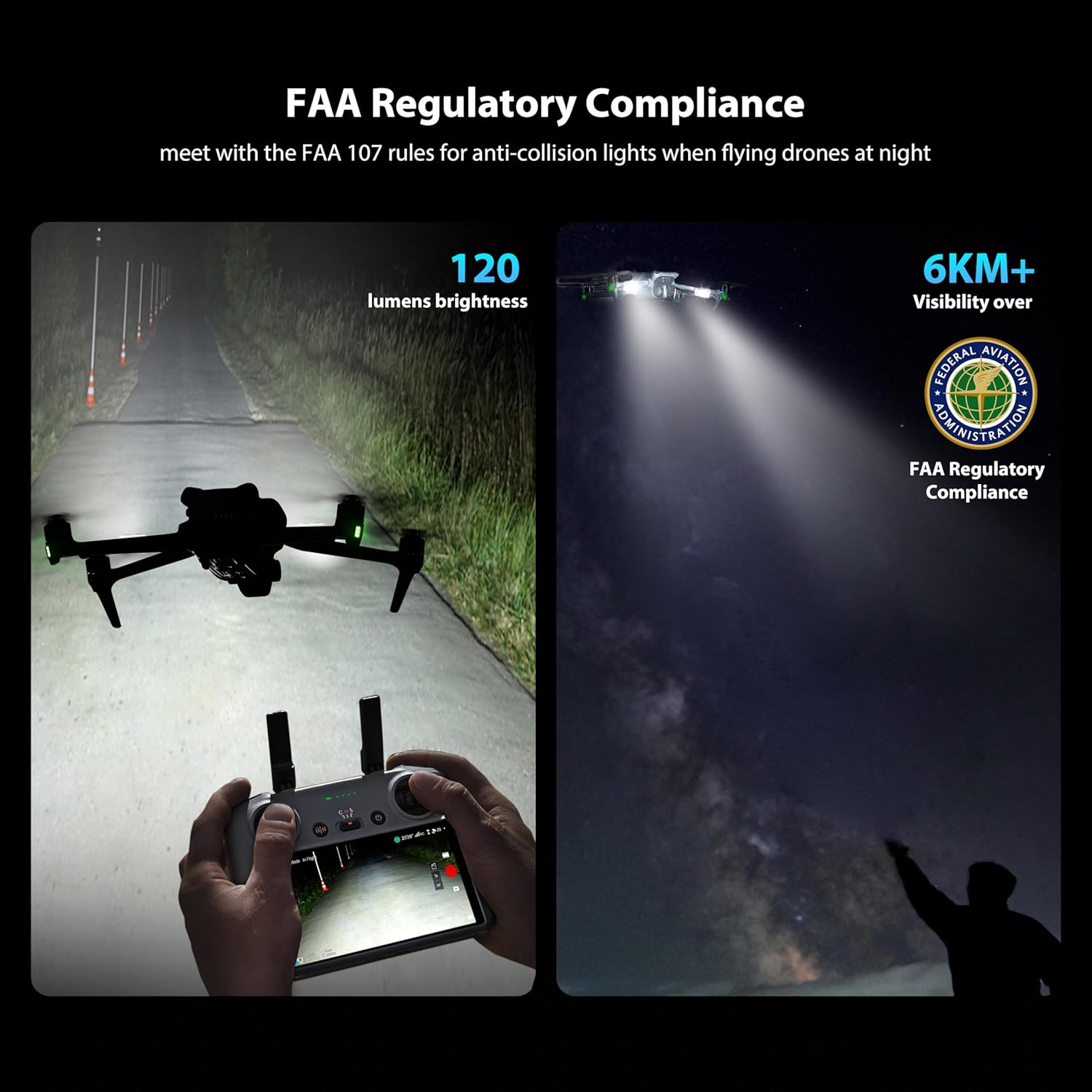 Lampu Strobo Drone STARTRC Lam - Drone Neck Strap ulasan dan harga