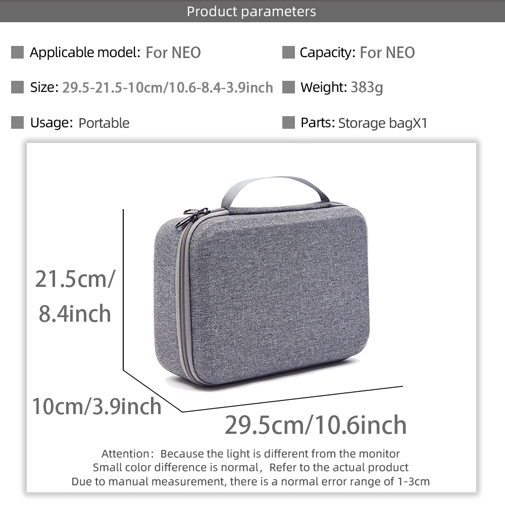 Tas Penyimpanan Anti Guncangan - Drone Controller Hood ulasan dan harga