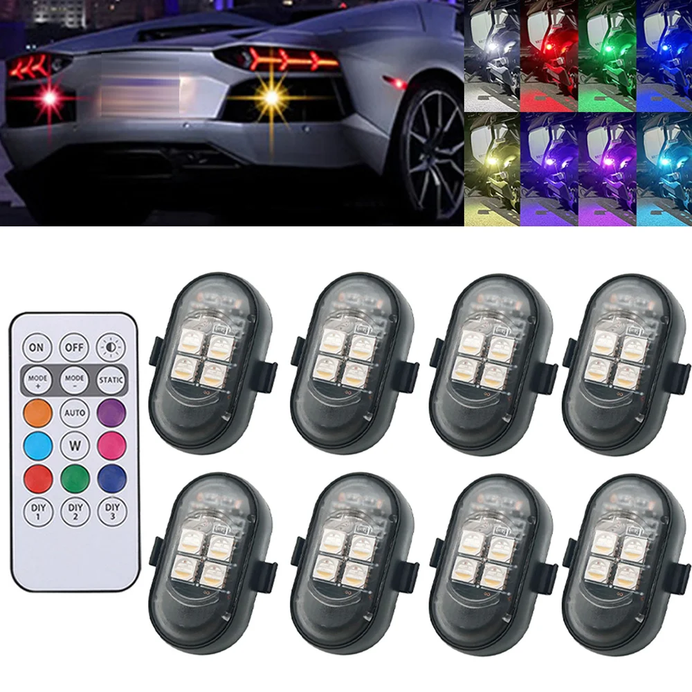 1-8 Buah Lampu Peringatan Dron - Drone Strobe Light ulasan dan harga
