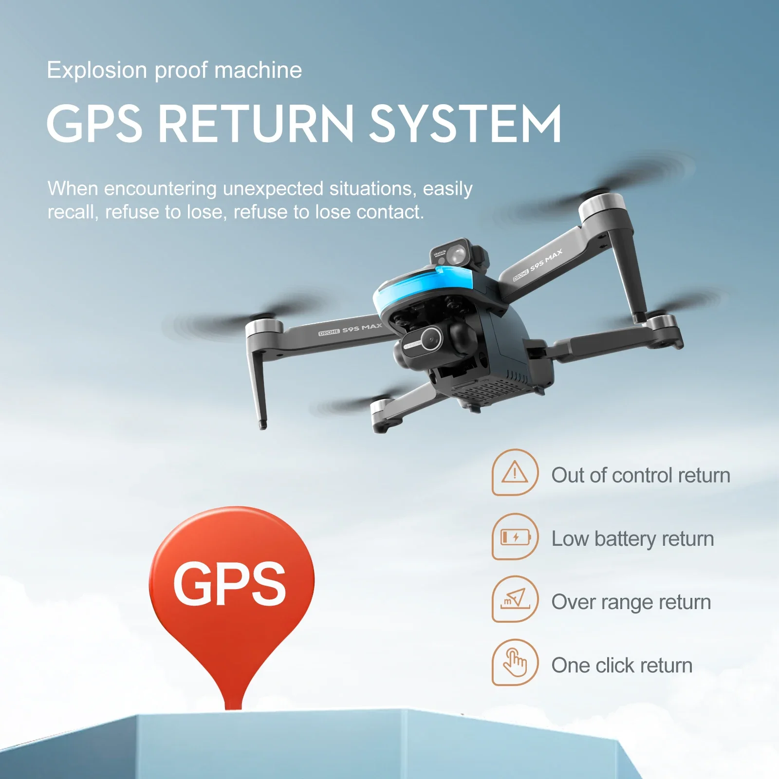 Drone MINI S9S MAX Baru 4K 2 S - Drone Remote Controller Lanyard ulasan dan harga