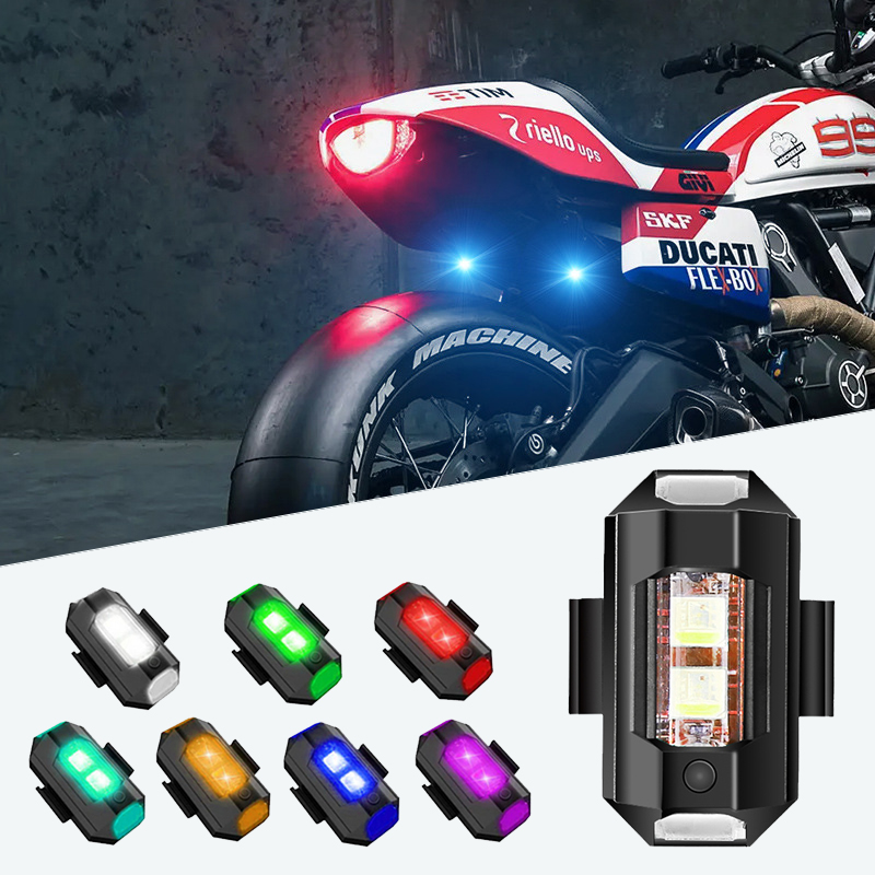 Lampu Sepeda Motor Lampu Strob - Drone Beacon Light ulasan dan harga