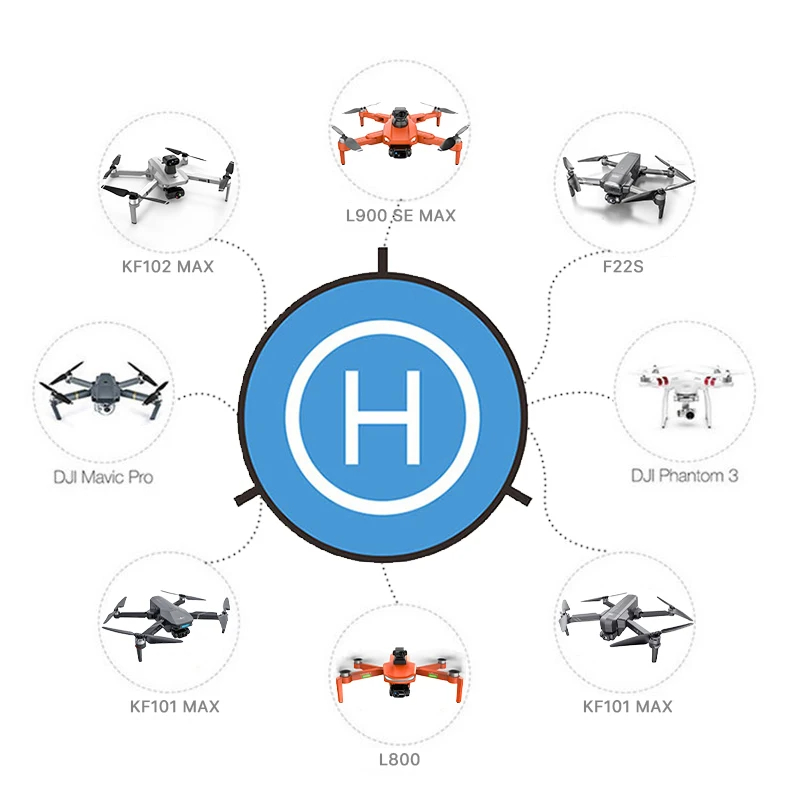 Aksesoris Drone Quadcopter Uni - Drone Landing Pad ulasan dan harga