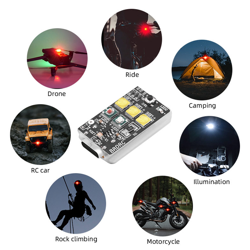 Lampu Strobo Drone Mini untuk  - Drone Strobe Light ulasan dan harga